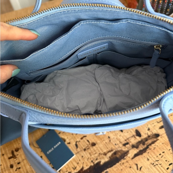 Cole Haan Grand Ambition Convertible Leather Backpack - Picture 11 of 15